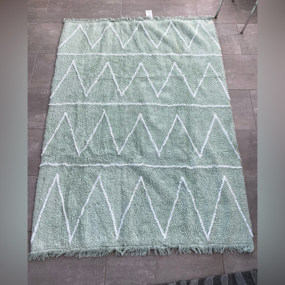 Lorena Canals NEW WASHABLE RUG HIPPY MINT NEW